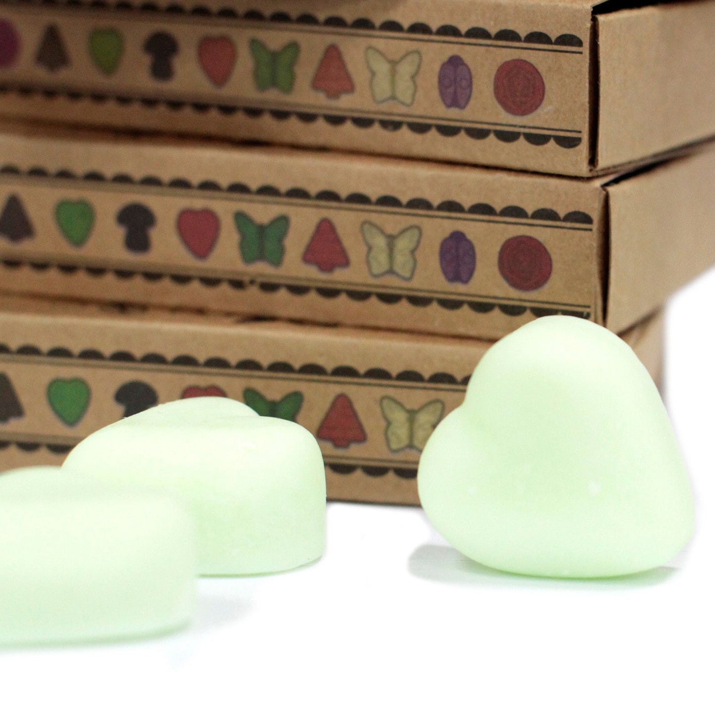 Geschenkset Mit 6 Wachsmelts - Frischer Wassermelonen Duft