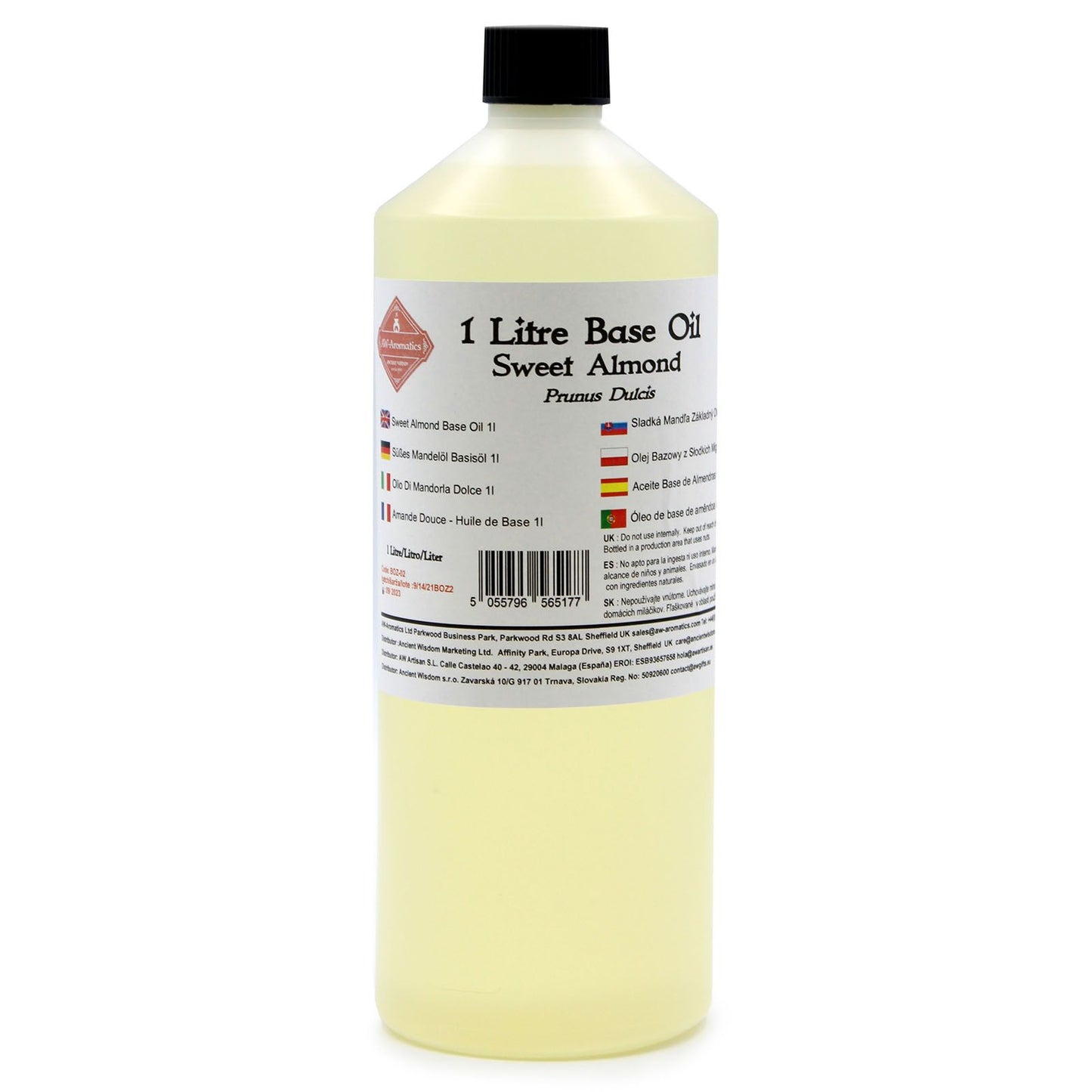 Süßes Mandelöl 1 Liter