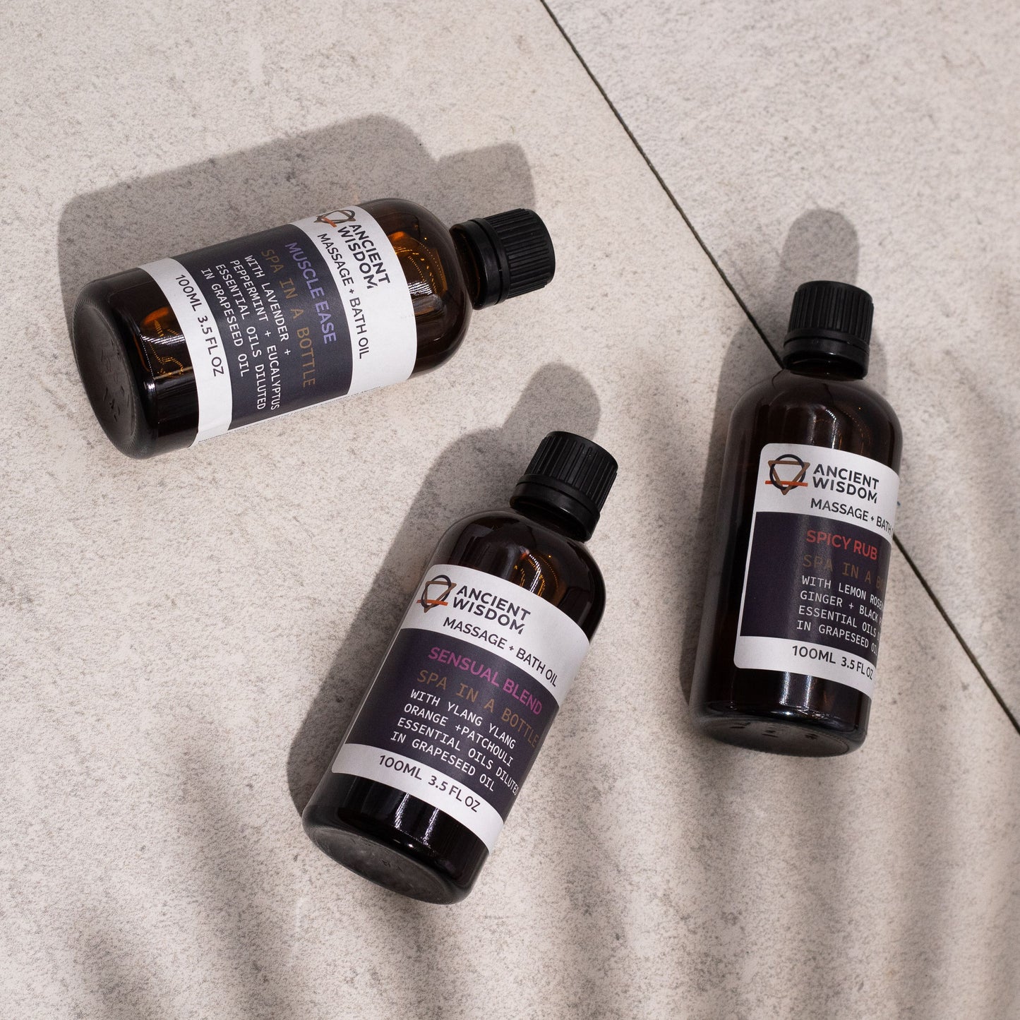 Sandelholz Glow Massageöl 100ml