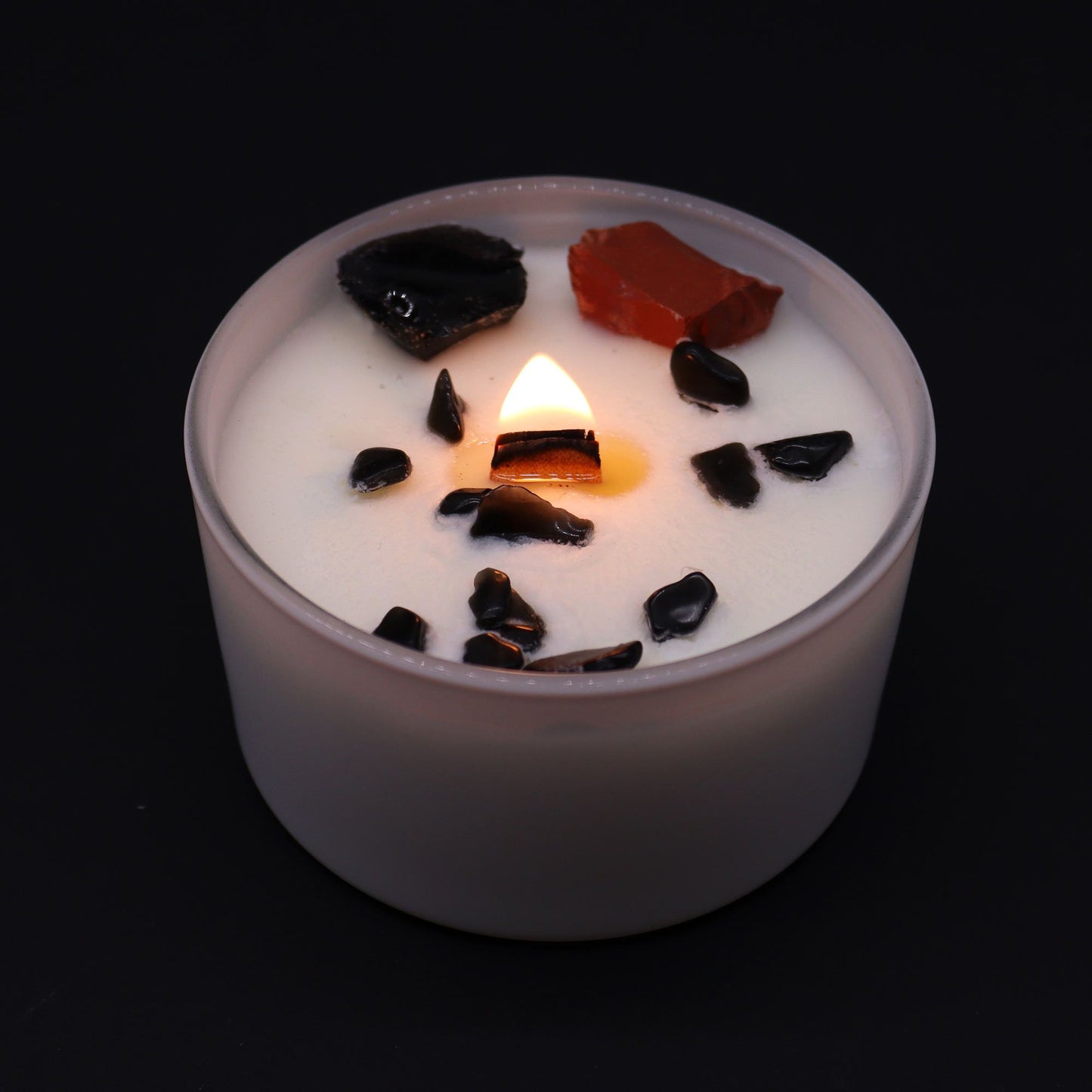 Chakra Kristallkerzen - Wurzelchakra