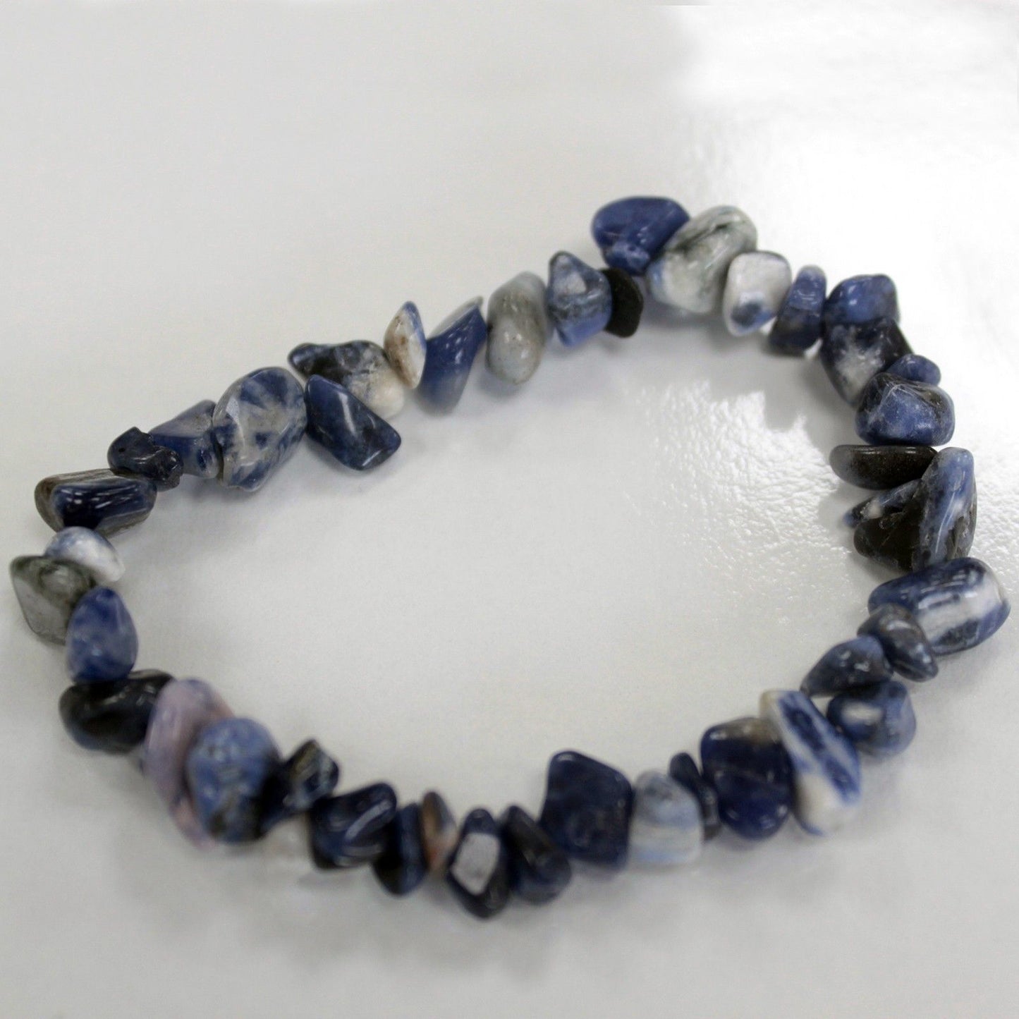 Chipsstein Armband - Sodalith