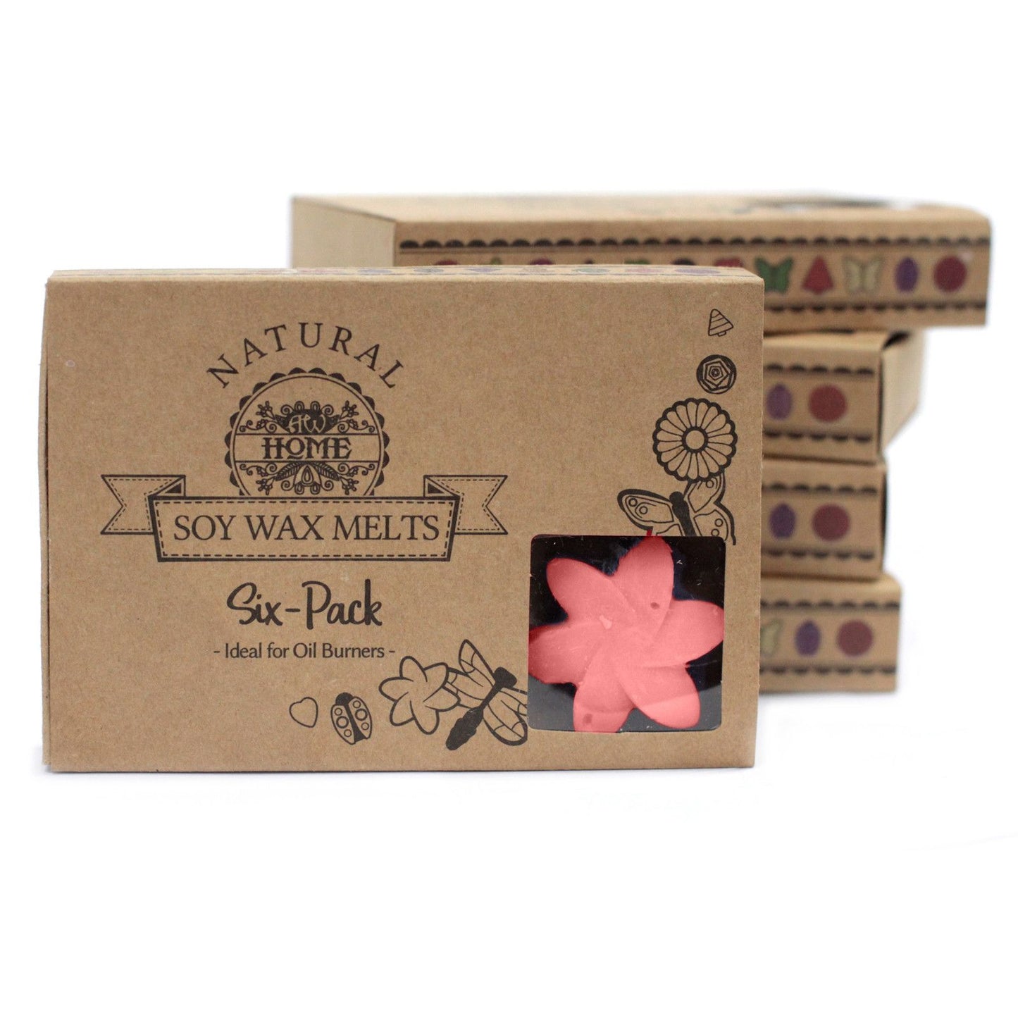 Geschenkset Mit 6 Wachsschmelzen - Japanische Magnolie