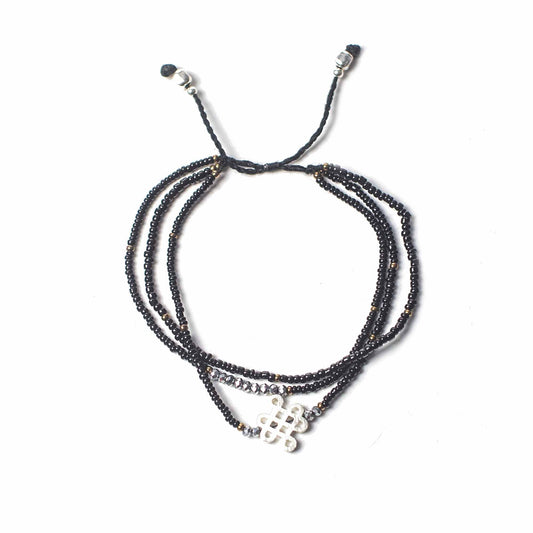 Tempel Schnurarmband Spirituelle Erdung