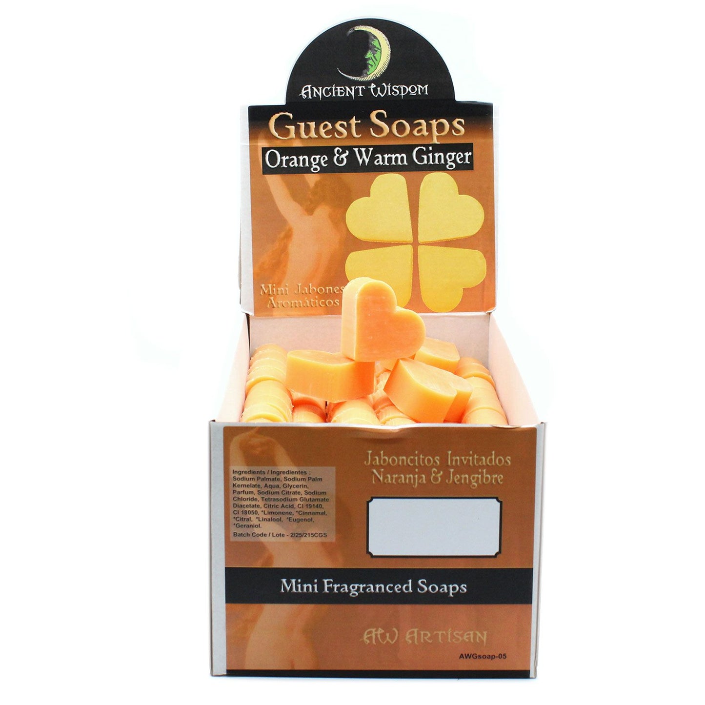 Herz Gäste Seifen - Orange Und Warmer Ingwer