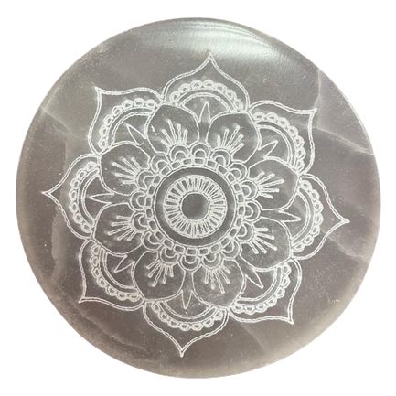 Mittlere Ladeplatte 10cm - Lotus Mandala