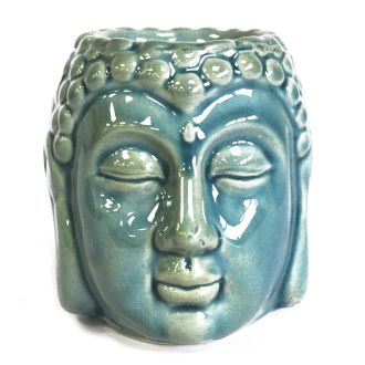Buddha Öl Brenner Blau