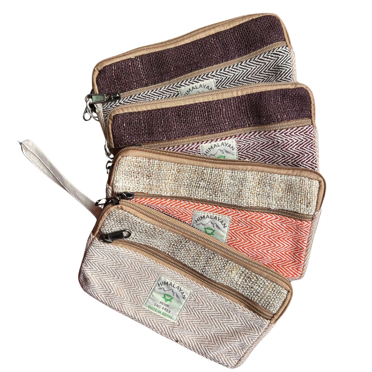 Hanf Handy Tabak Alles Zip Tasche Assortiert