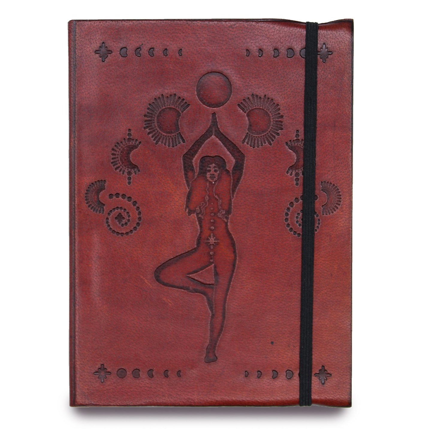 Kleines Notizbuch Mit Riemen - Kosmische Göttin