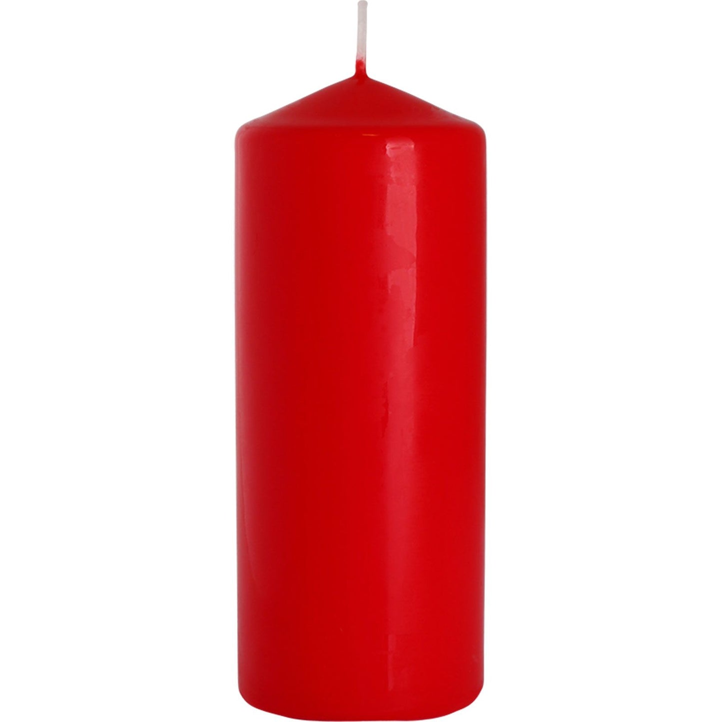 Einzelne Säulenkerze 60x150mm Rot