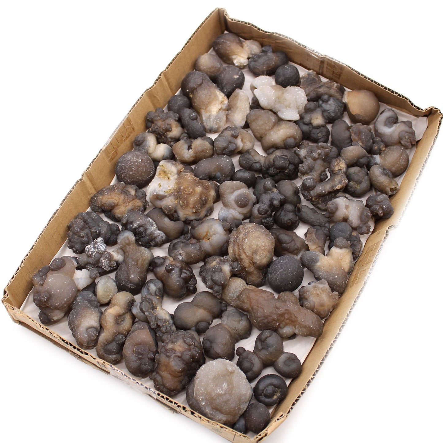 Mineralproben Chalcedon Ungefähr 100 Stück