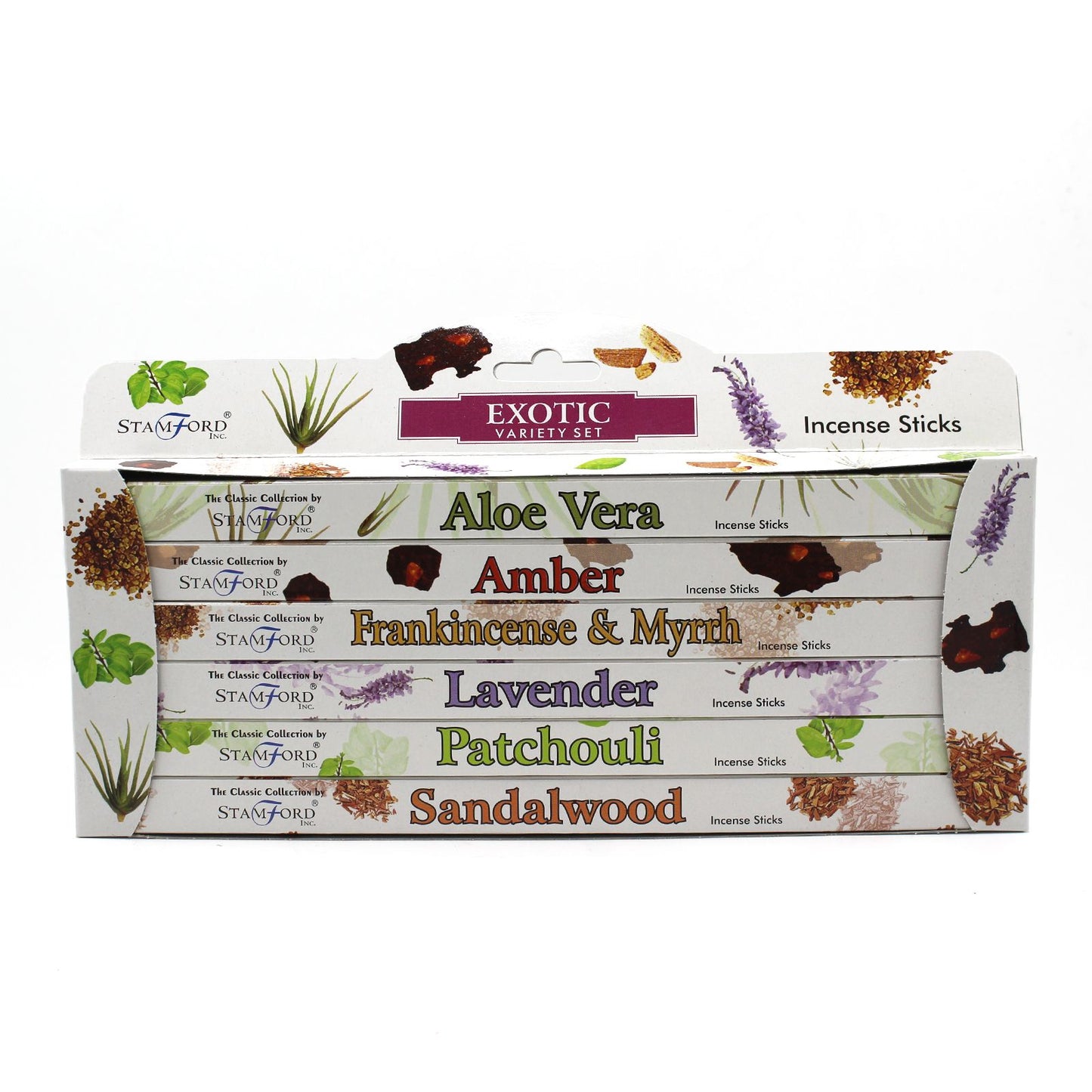 Stamford Räucherstäbchen Geschenkset Exotisch 6er Set