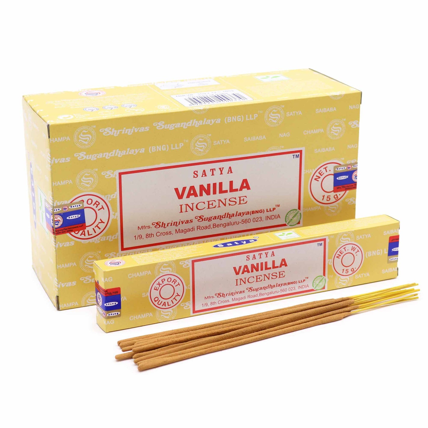 Satya Räucherstäbchen 15g Vanille