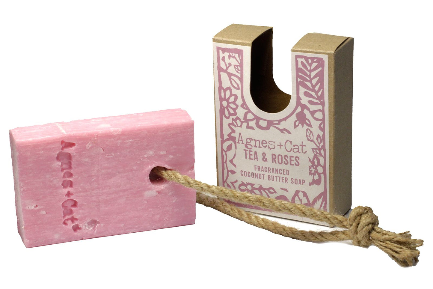 Seife An Einer Schnur - Tee Und Rosen