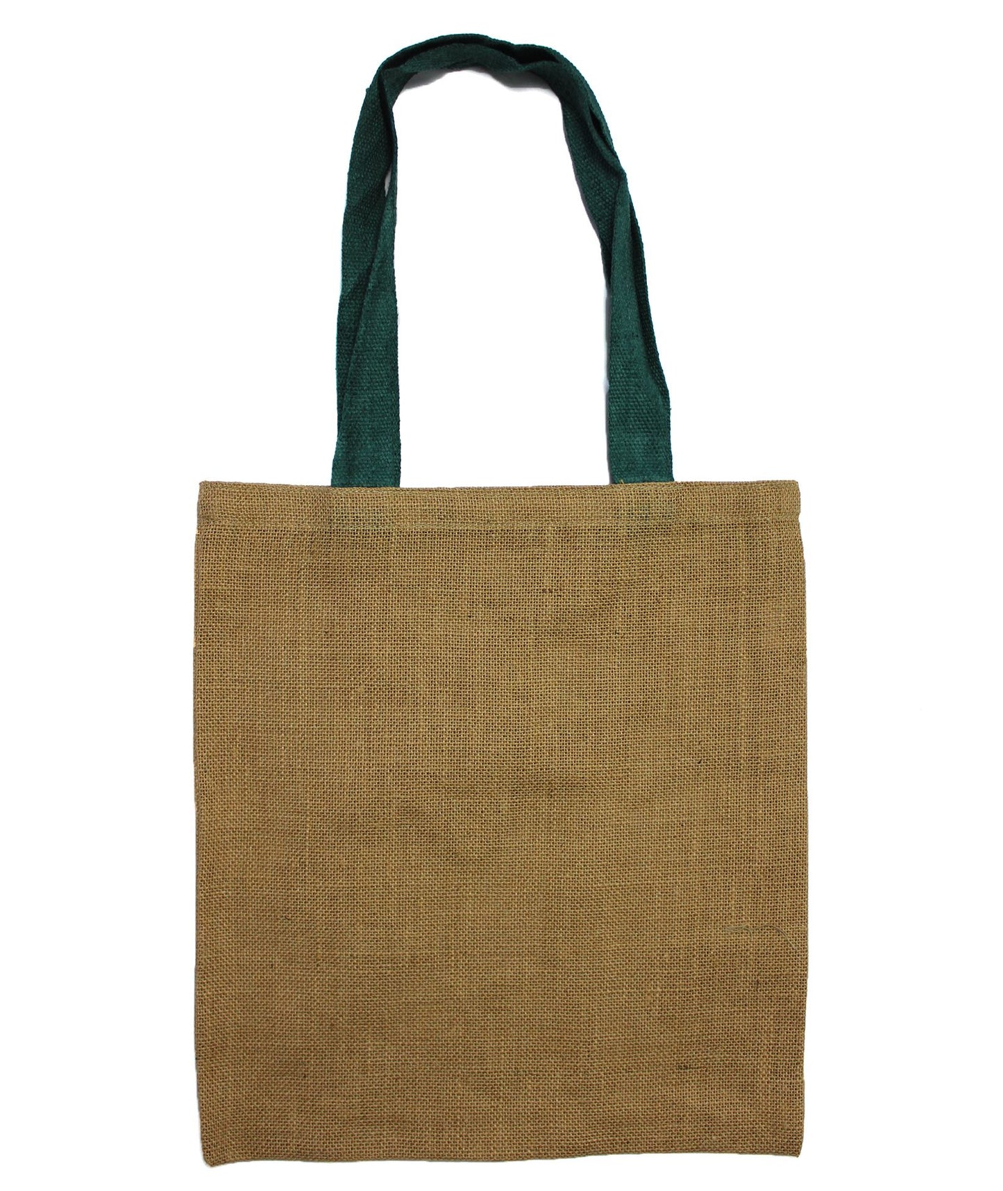 Große Jute Tragetasche Mit Lila Griffen