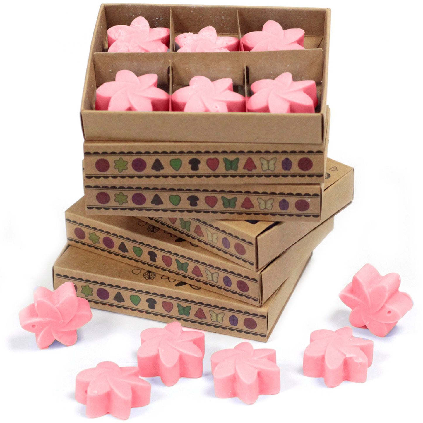 Geschenkset Mit 6 Wachsschmelzen - Japanische Magnolie