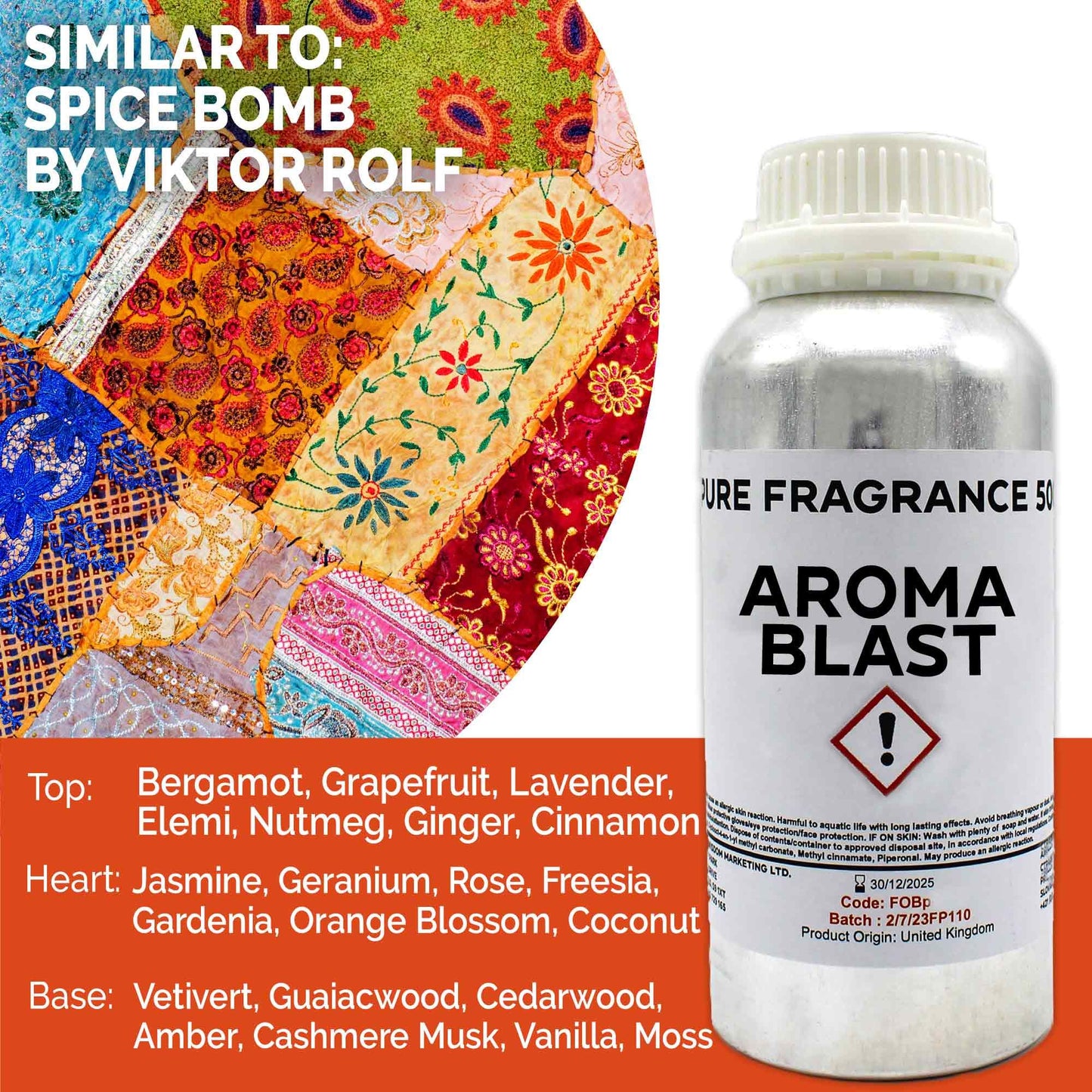 Aroma Blast Reine Duftöl 500ml