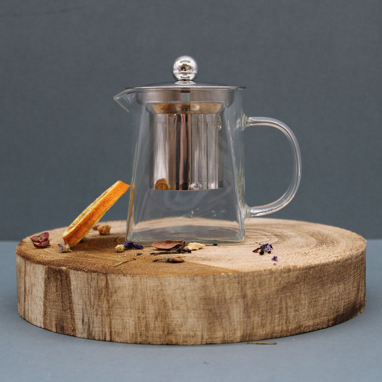 Glas Teekanne Mit Infuser - Turmform - 350ml