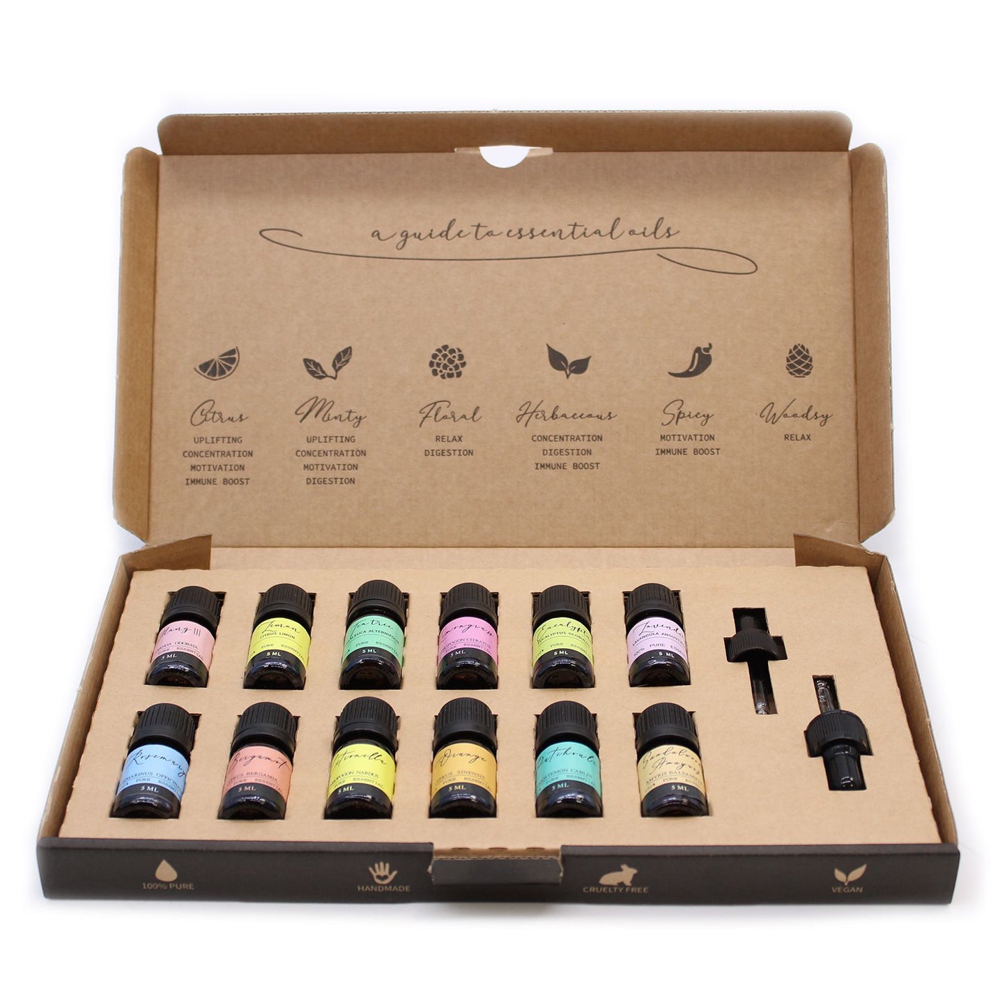 Aromatherapie Ätherisches Öl Set Die Top 12