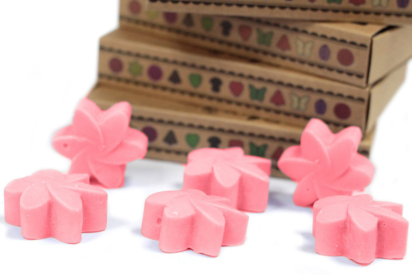 Geschenkset Mit 6 Wachsschmelzen - Japanische Magnolie