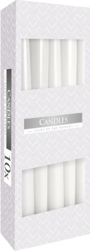 Stumpenkerze Weiß für Atmosphärisches Licht und Festlichkeiten