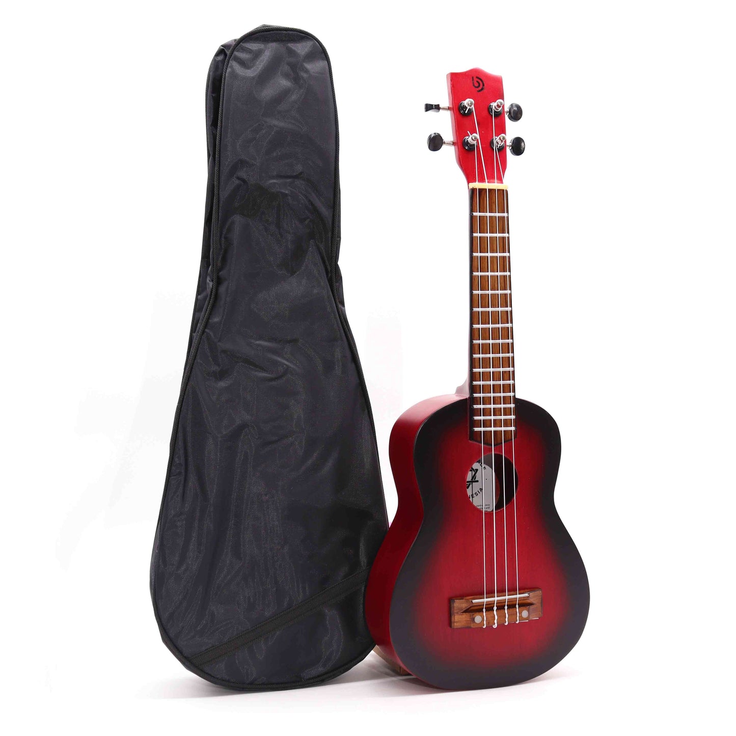 Handgefertigte Ukulele - Natürlicher Sonnenuntergangs-Finish (4 Saiten)