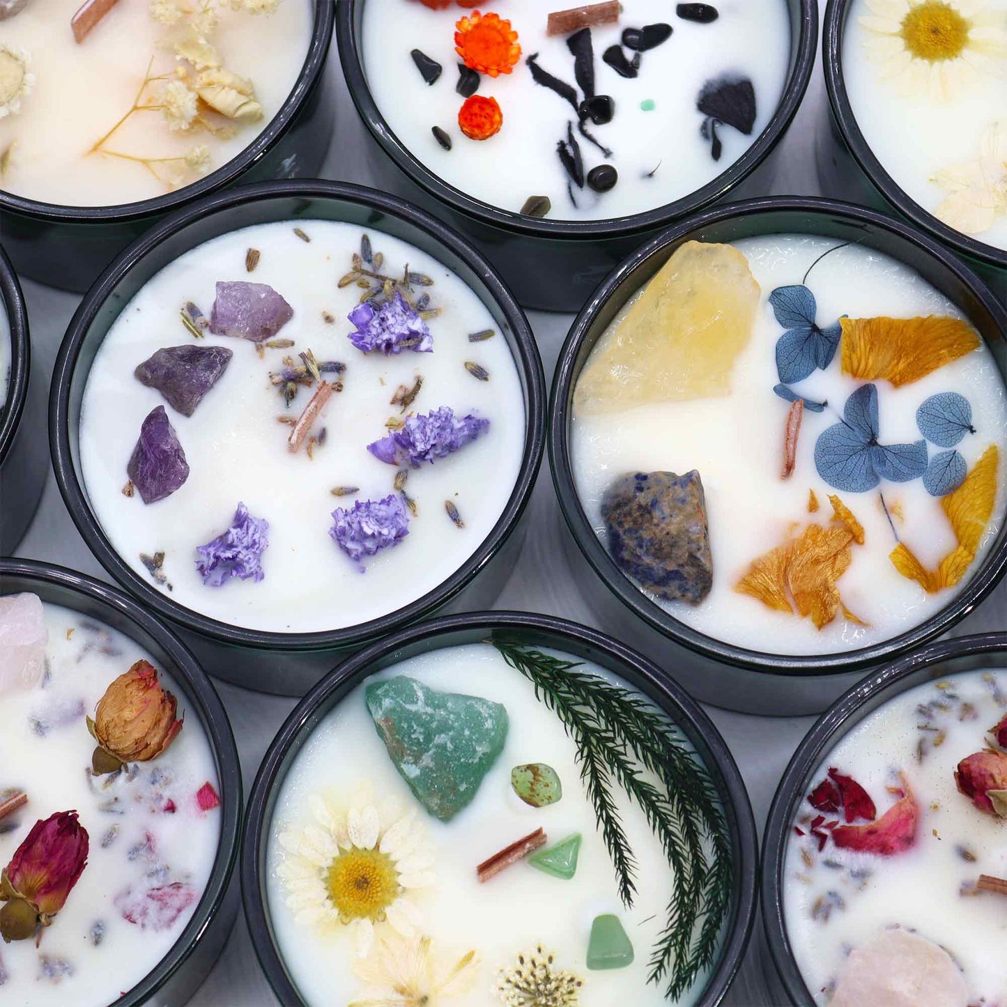 Hop Hare Kristallmagische Blütenkerze Die Liebenden