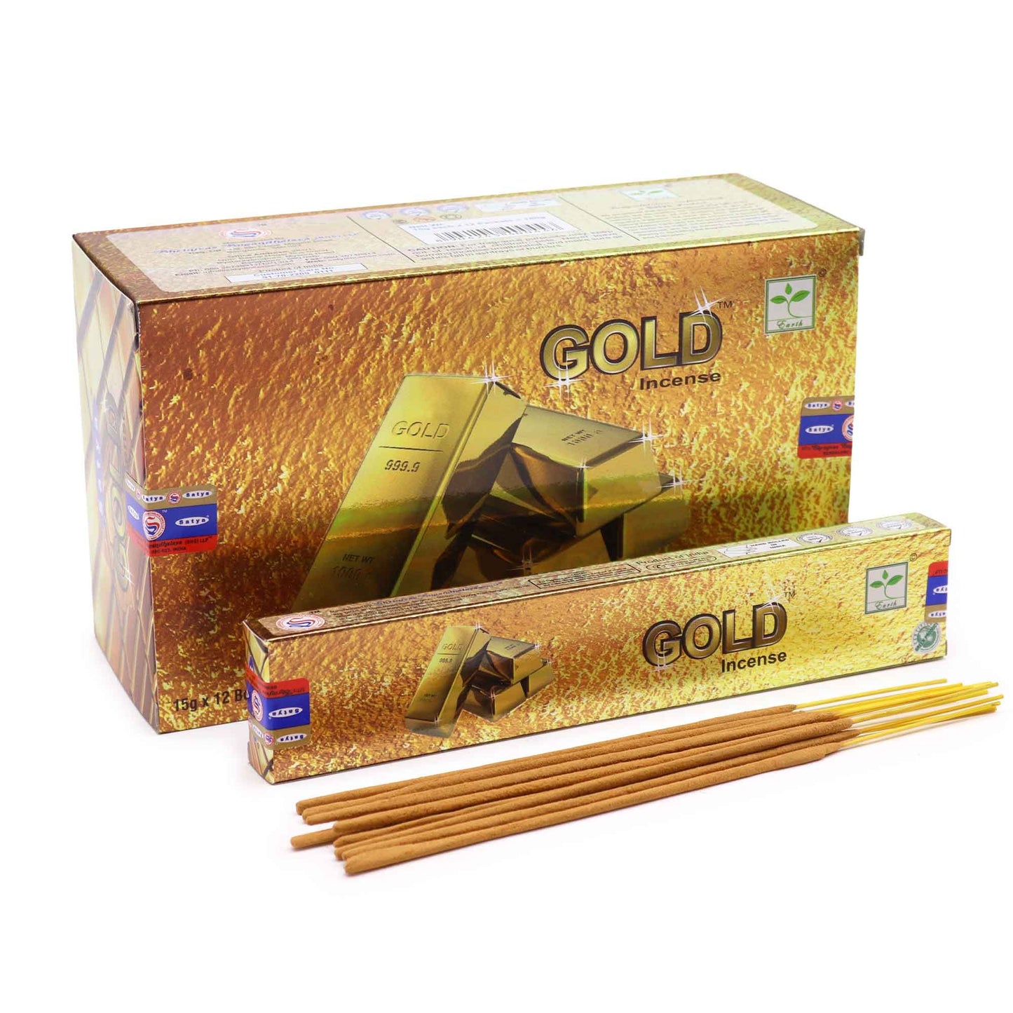 Satya Räucherstäbchen 15g Gold