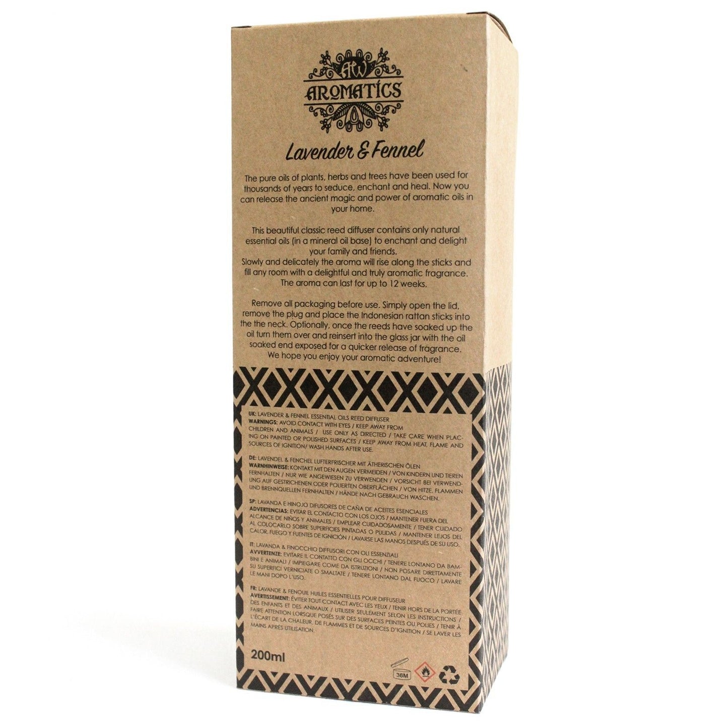 200ml Lavendel Und Fenchel Ätherisches Öl Raumbeduftung
