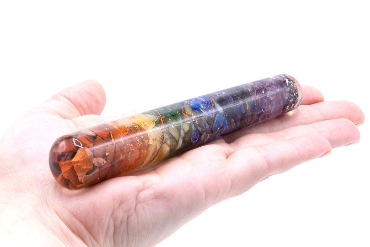 Orgonit Chakra Und Kupfer Heilungsstab 140 X 30 Mm
