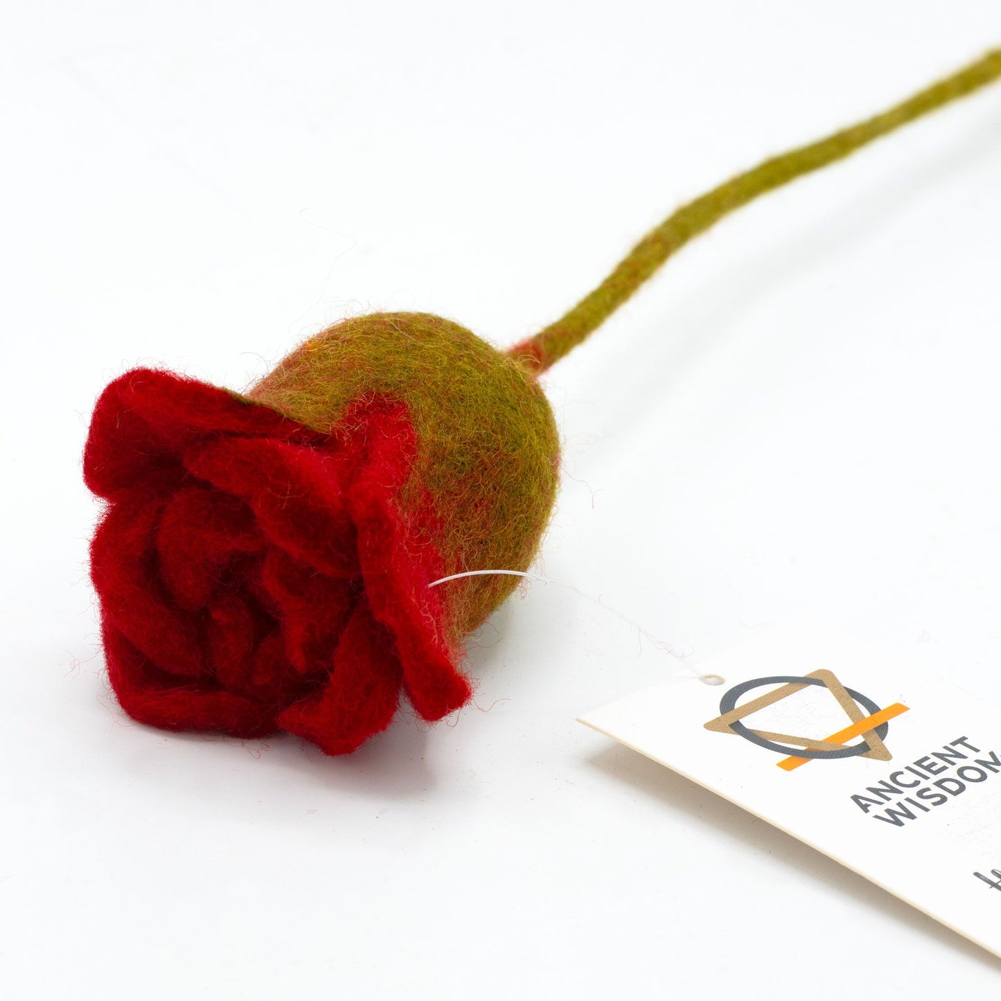 6 Stück Filzblumen Rosen Gemischte Farben