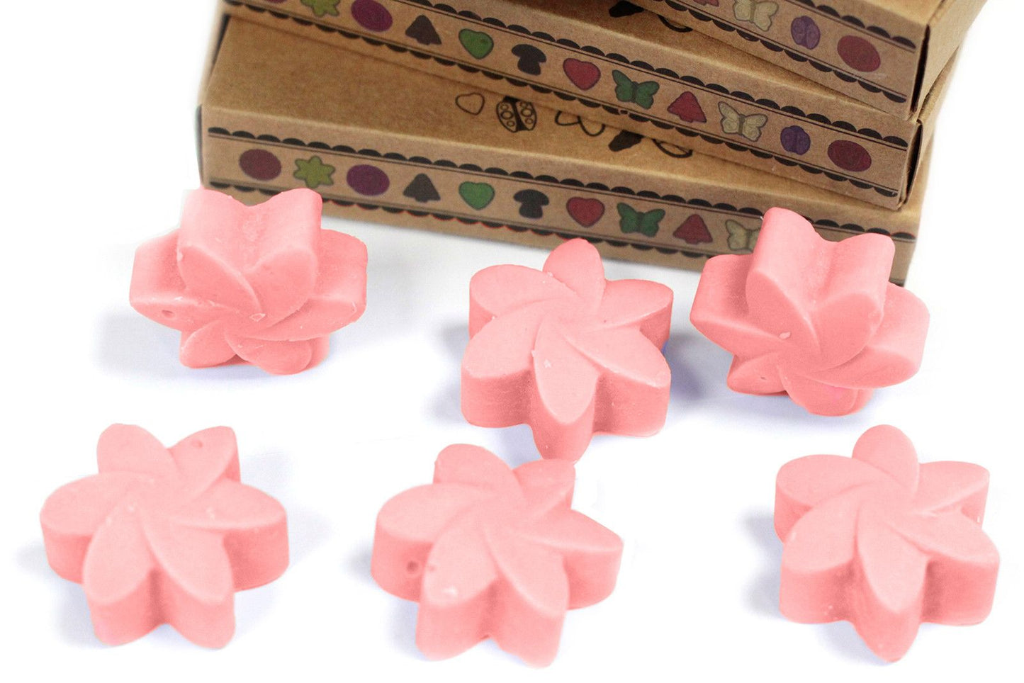 Geschenkset Mit 6 Wachsschmelzen - Japanische Magnolie
