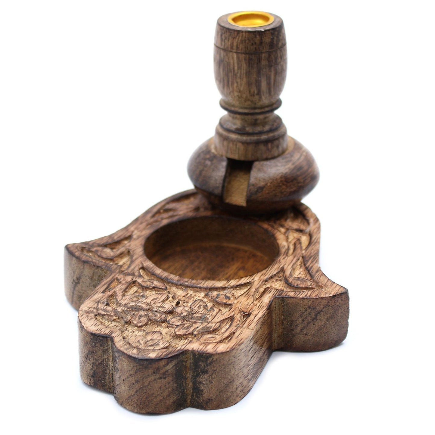 Sm Mango Holz Rückfluss Brenner - Hamsa