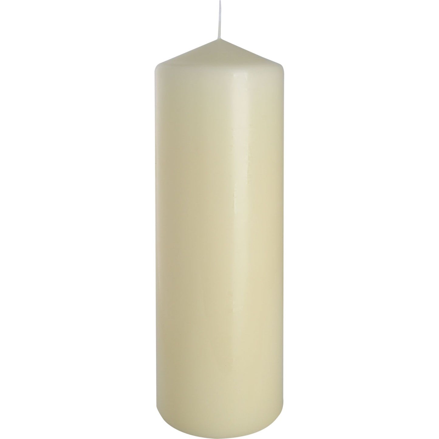 Einzelner Säulenkerze 80x250mm - Elfenbein