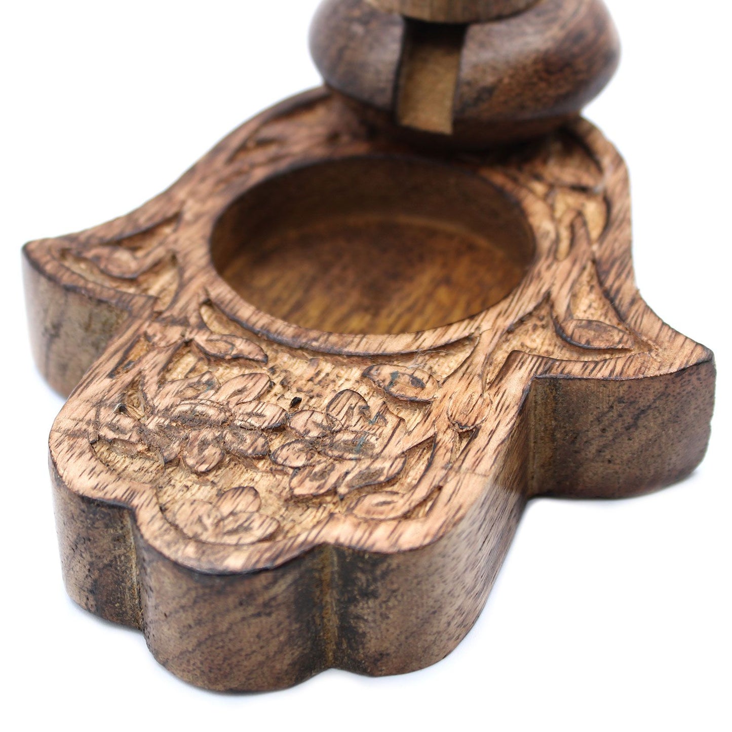 Sm Mango Holz Rückfluss Brenner - Hamsa