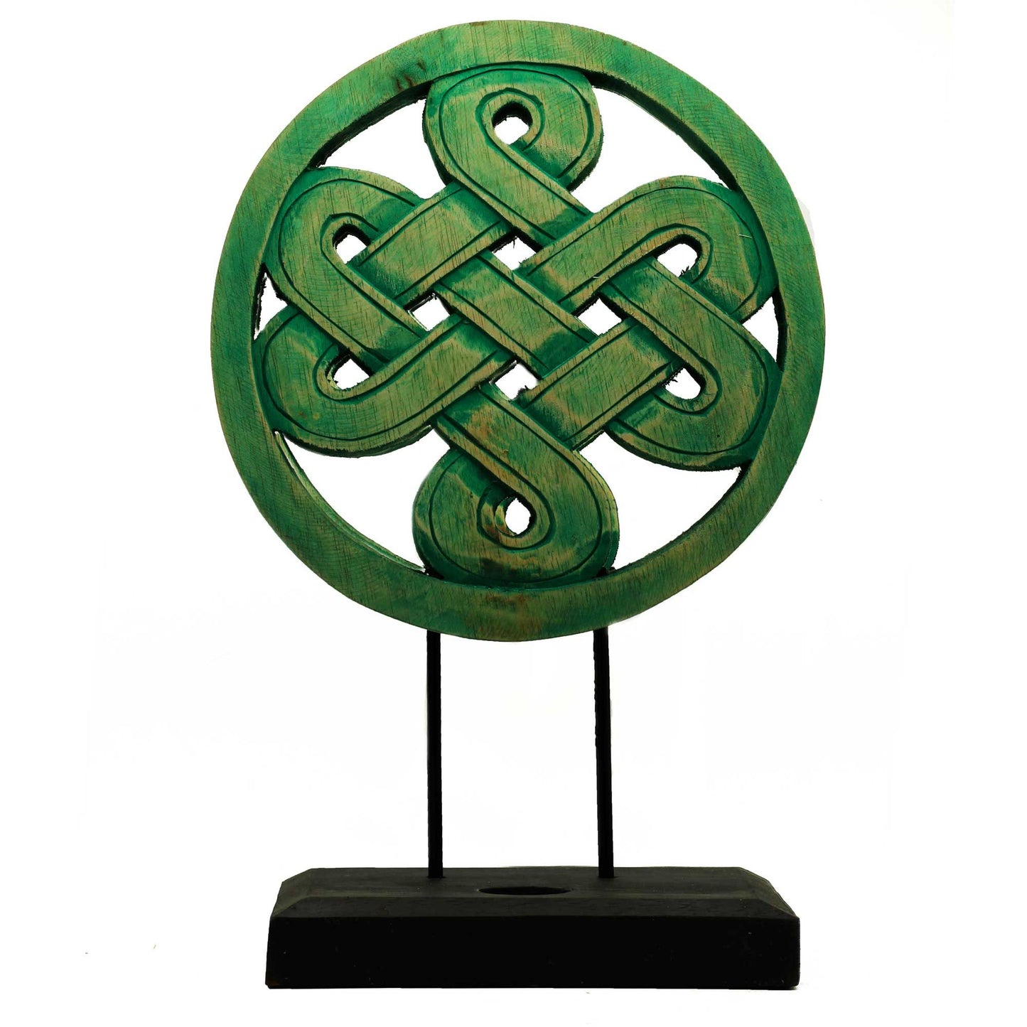 Buddha Feng Shui Set Mandala Grün