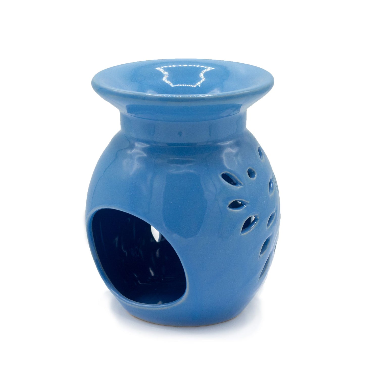 Blumenölbrenner Blau Keramisch Dekorativ für Zuhause