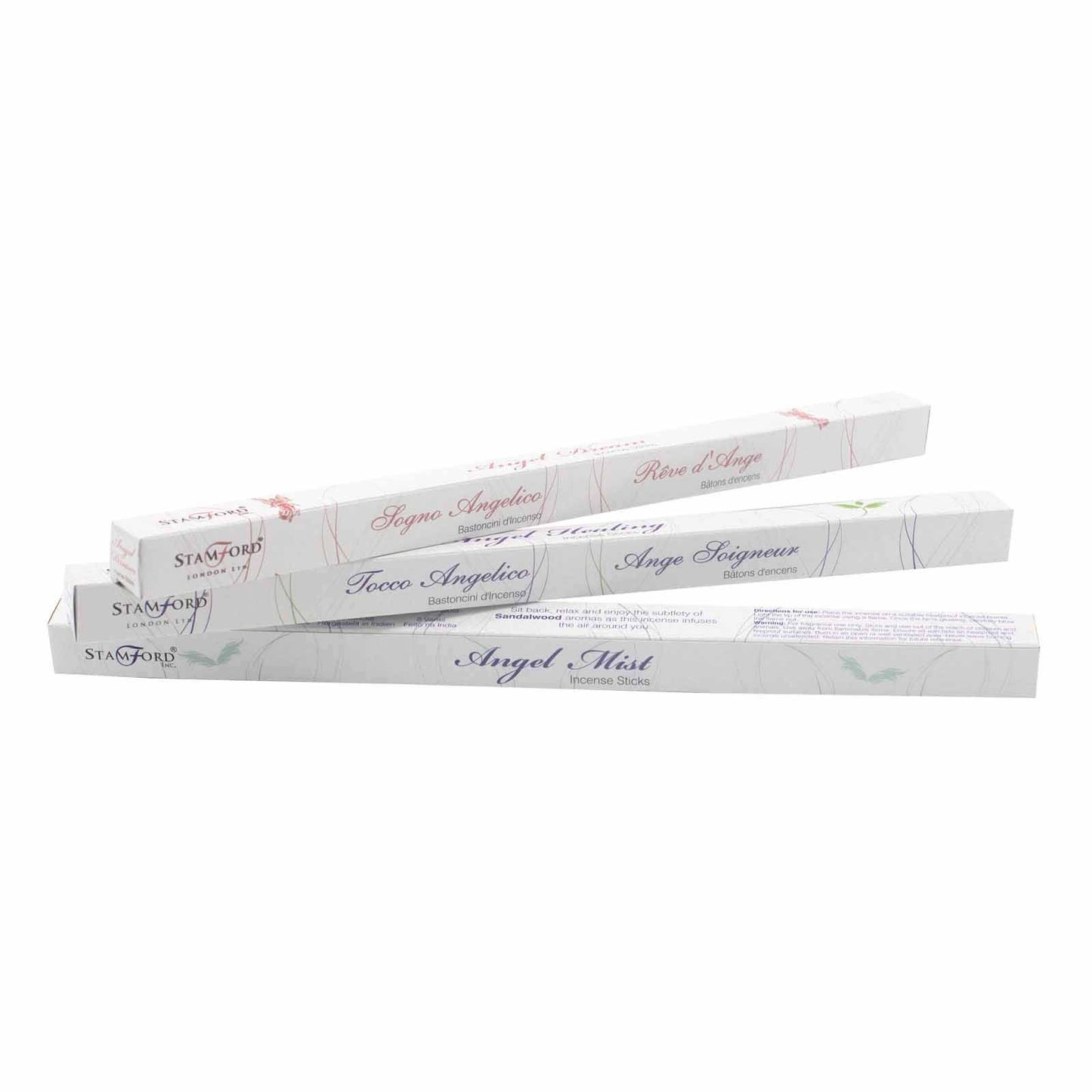 Stamford Räucherstäbchen Geschenkset Engel Weiß