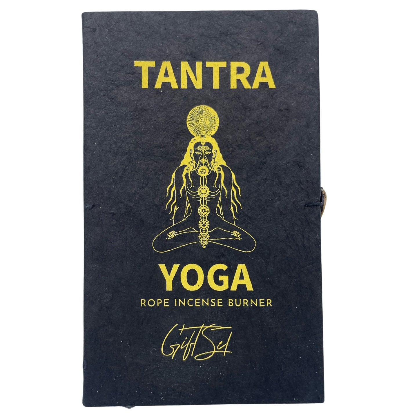 Seilrauchen und Silberne Halter Set Sieben Chakras