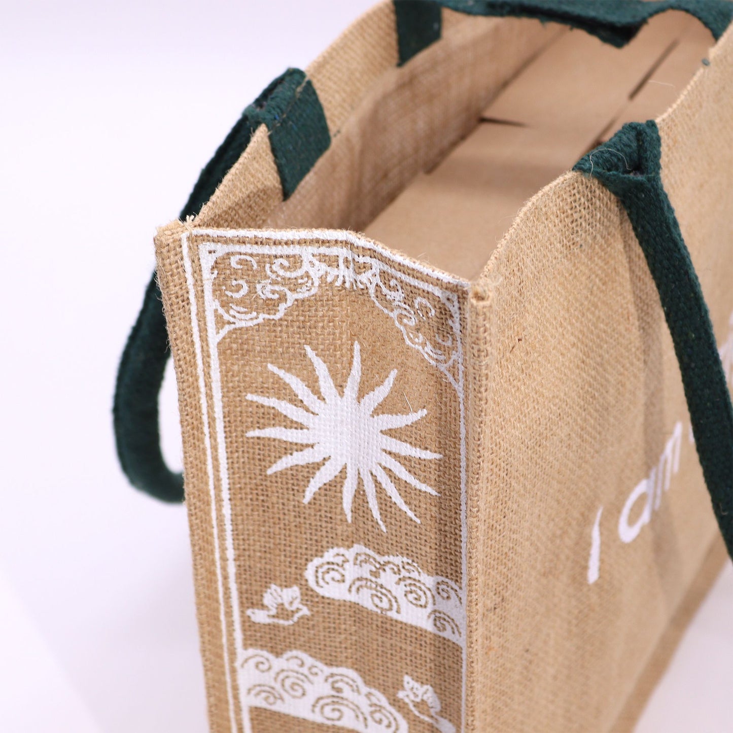 Hop Hare Jute Große Tasche - Ich Bin Strahlend