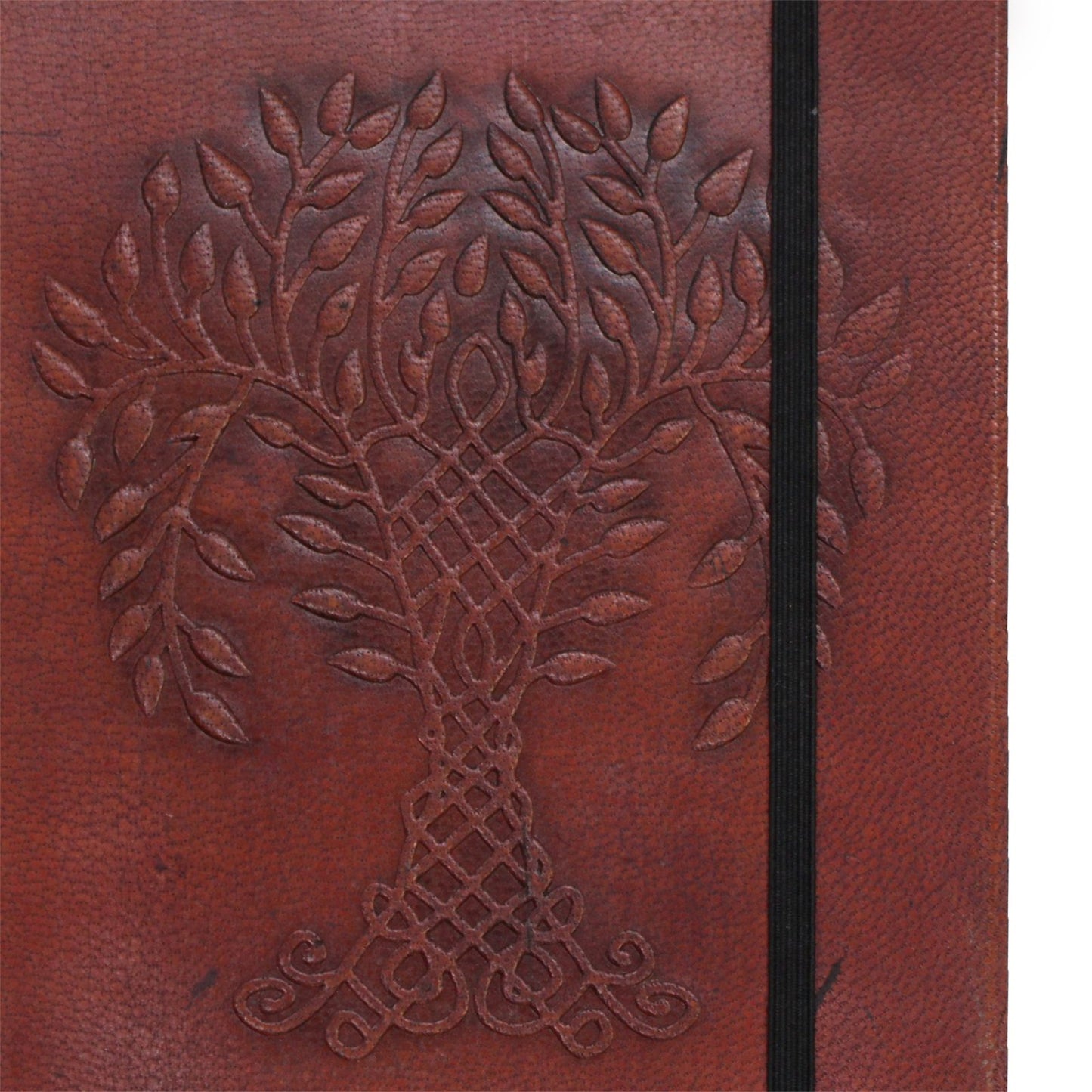 Kleines Notizbuch Mit Riemen - Baum Des Lebens