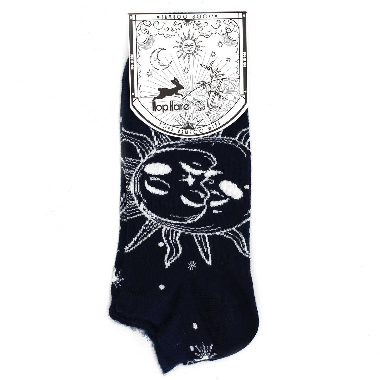 SM Hop Hare Bambus Socken Niedrig 36-40 Sonne und Mond