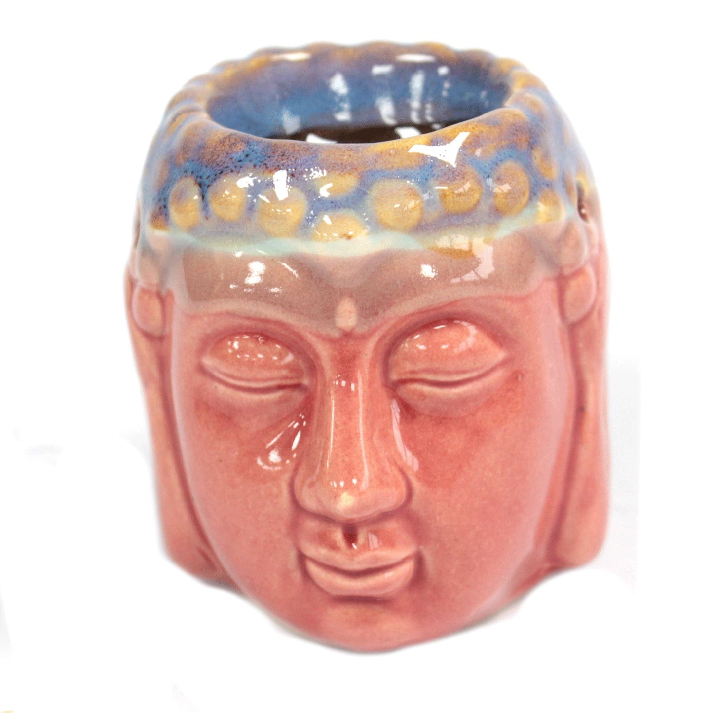 Buddha Ölbrenner - Rosa und Türkis