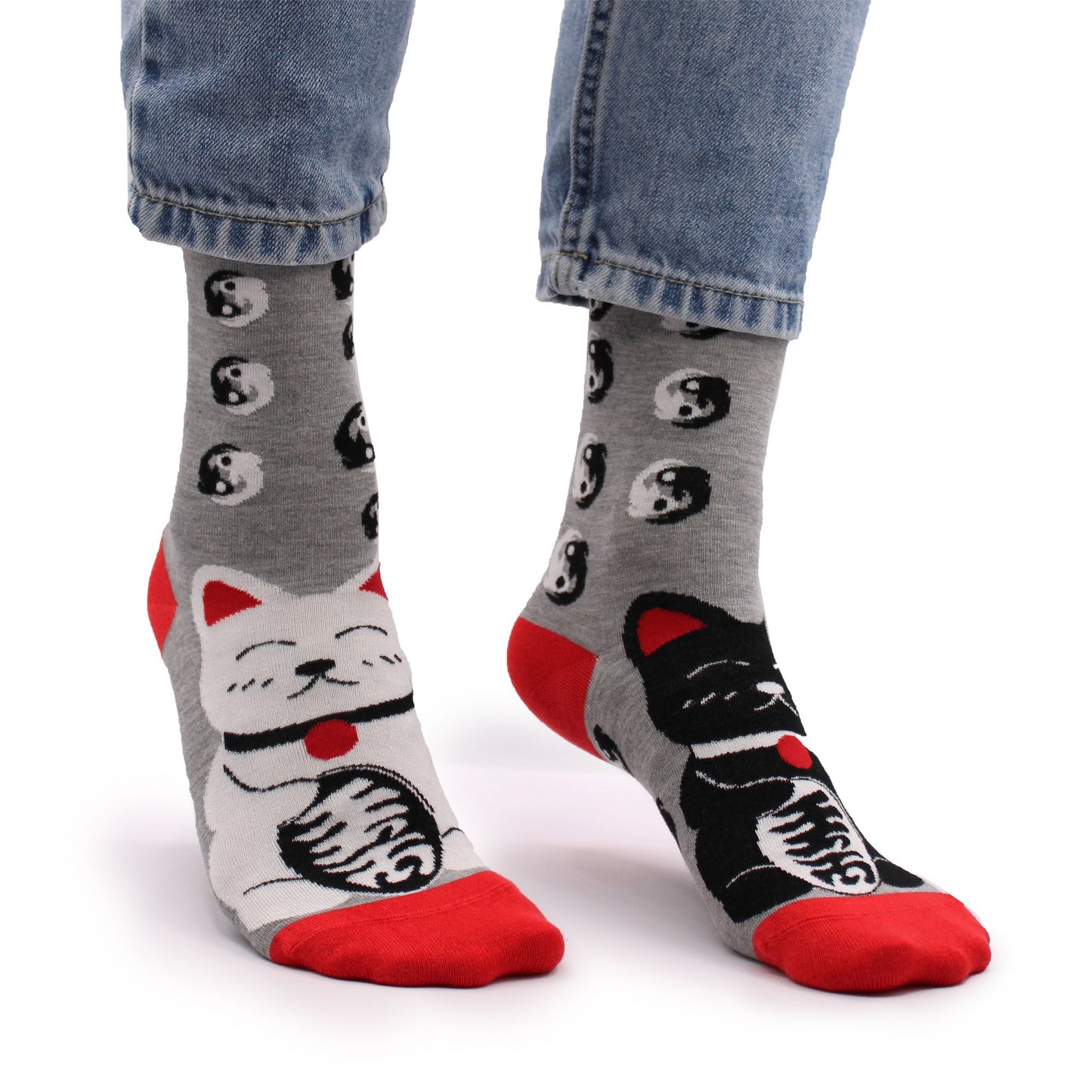 Hop Hare Bambus Socken Glückliche Katzen 36-40
