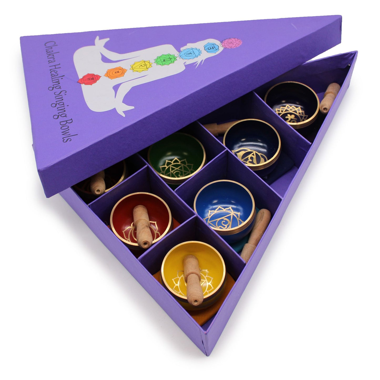 Chakra Pyramiden Gesangsschalen Geschenkset