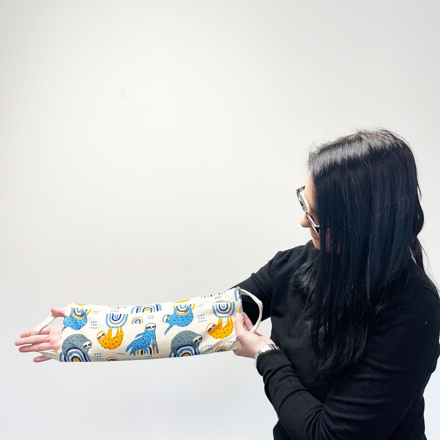 Luxuriöser Lavendel Weizenbeutel Im Geschenkkarton Mit Faulen Faultier