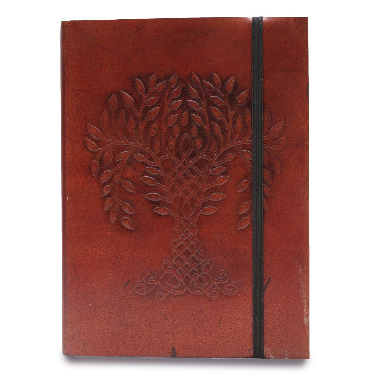 Kleines Notizbuch Mit Riemen - Baum Des Lebens
