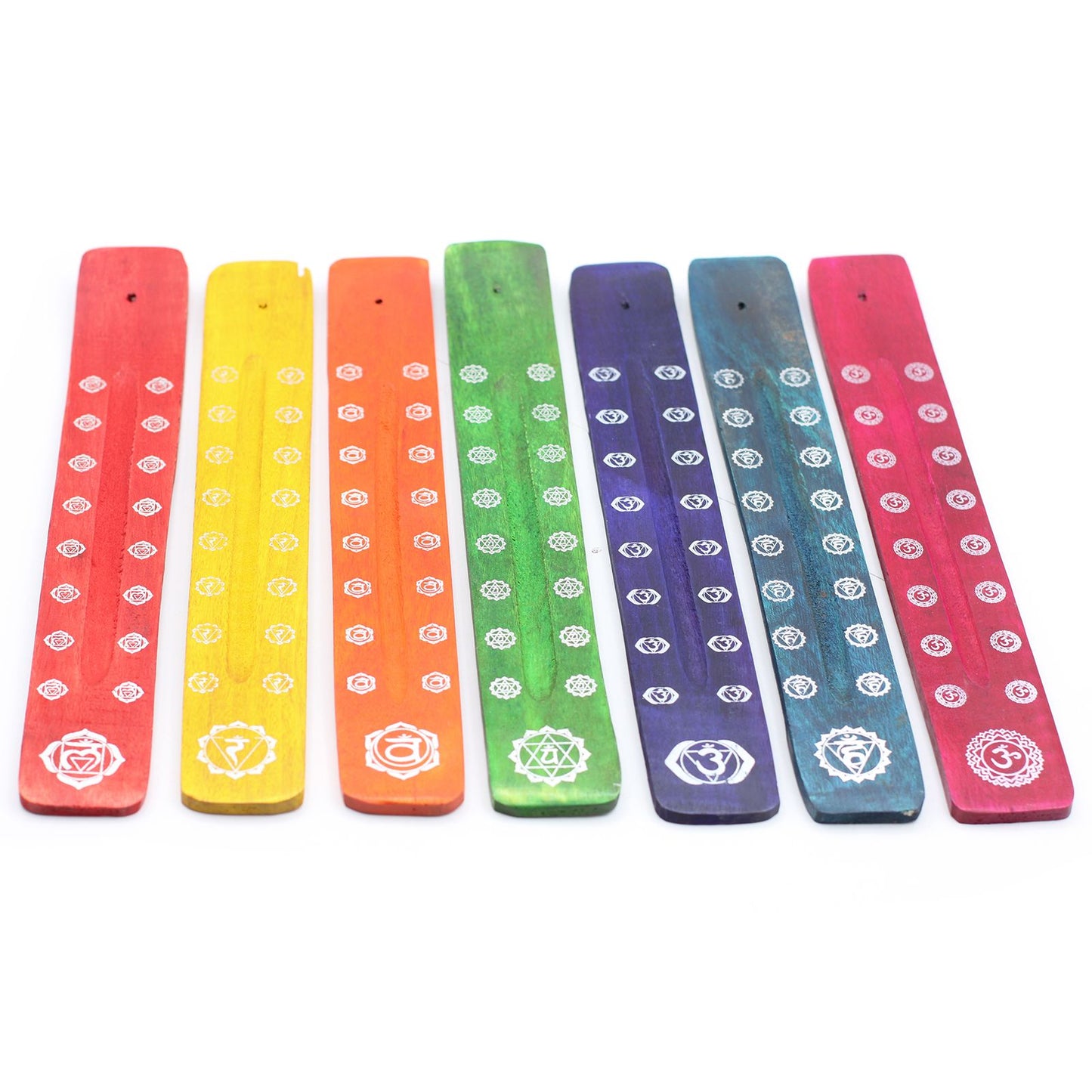 Chakra Räucherstäbchenhalter - 7 Designs