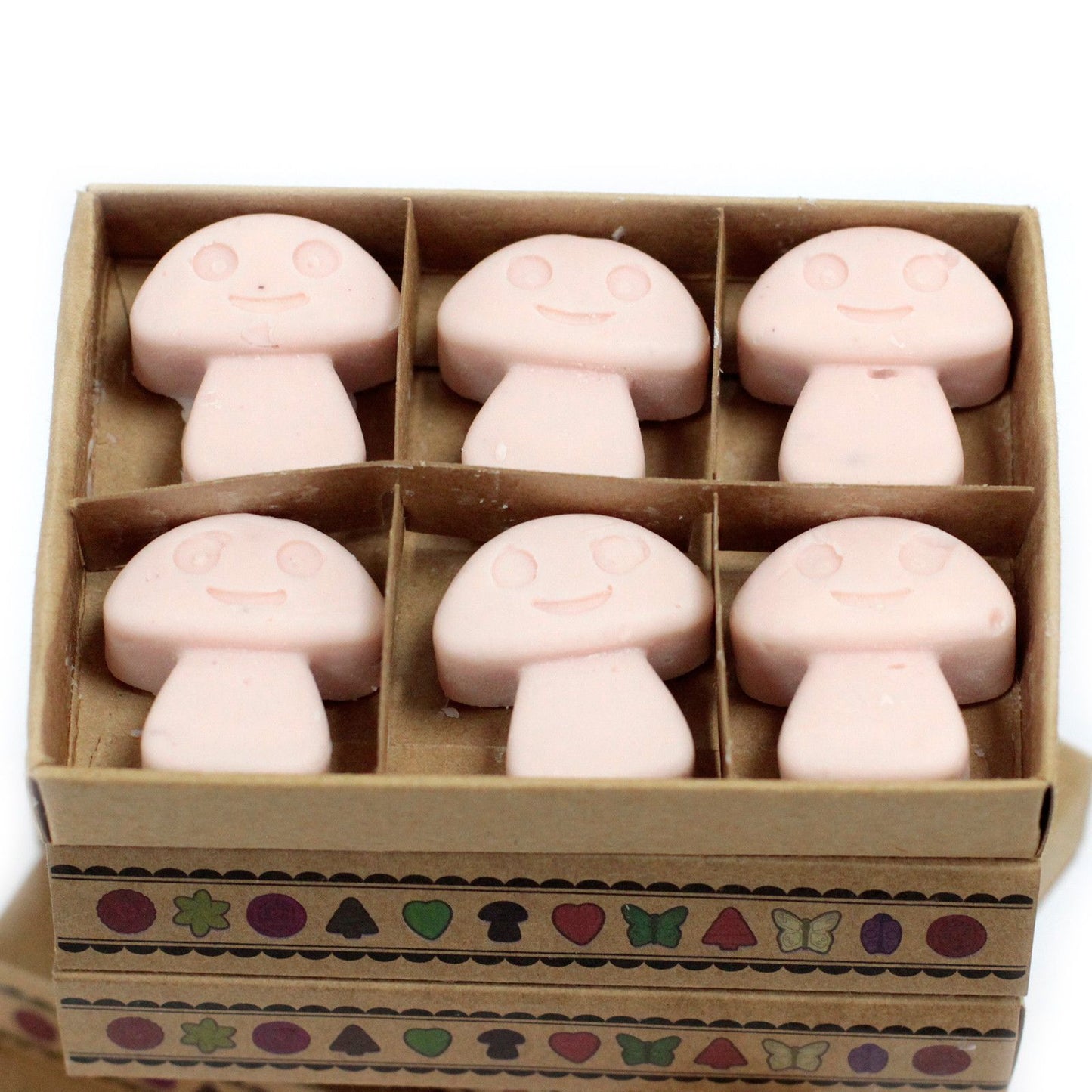 Geschenkset Mit 6 Wachsmelts - Dunkel Sandelholz