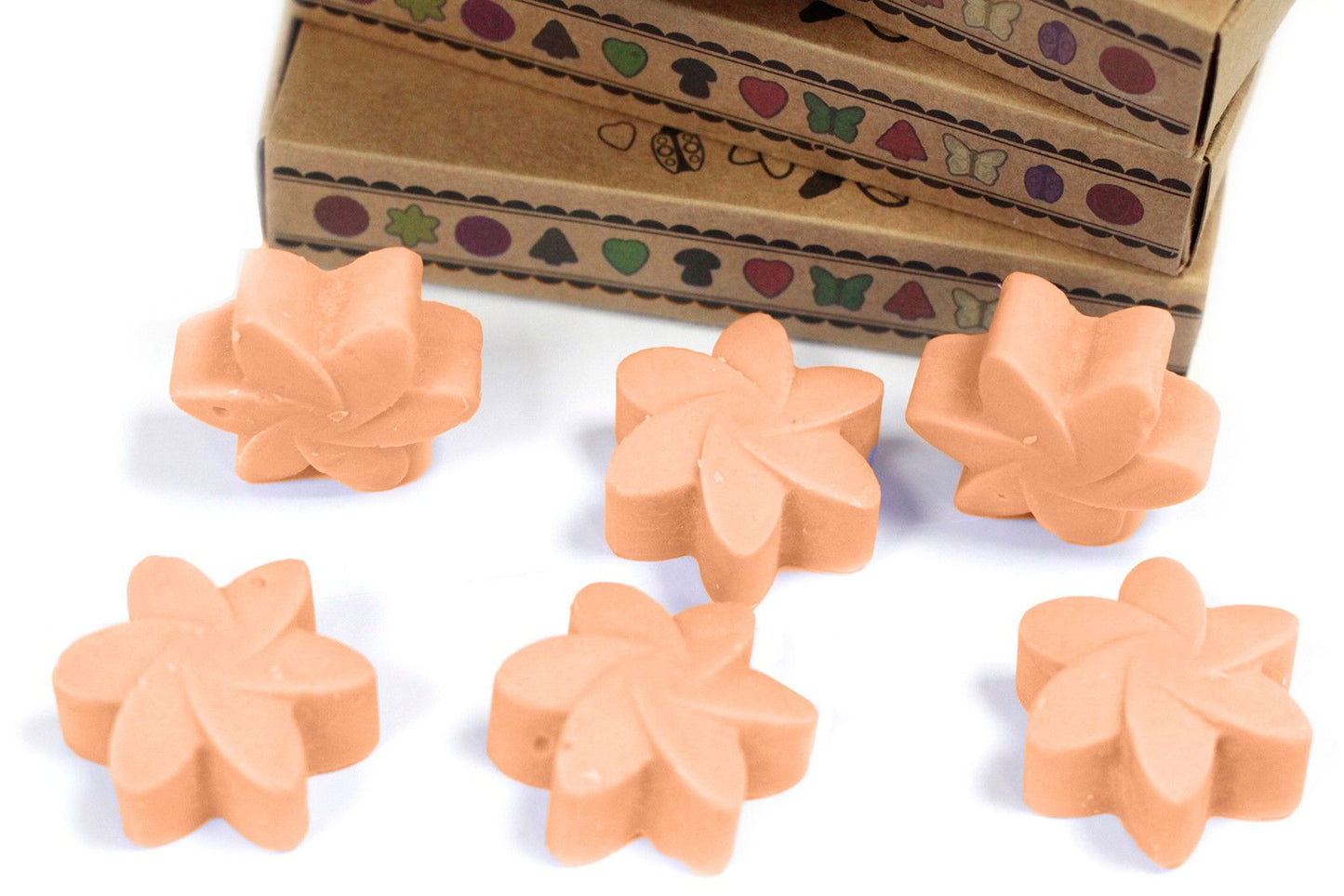 Geschenkset Mit 6 Wachs Schmelzen - Tuberose