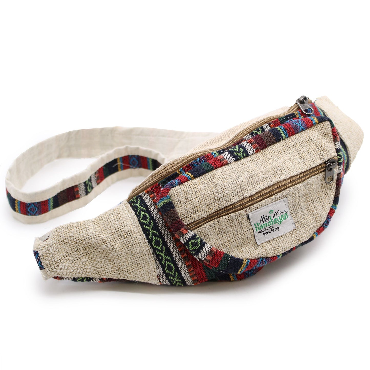 Hüfttasche Aus Hanf Und Baumwolle Made In Kathmandu